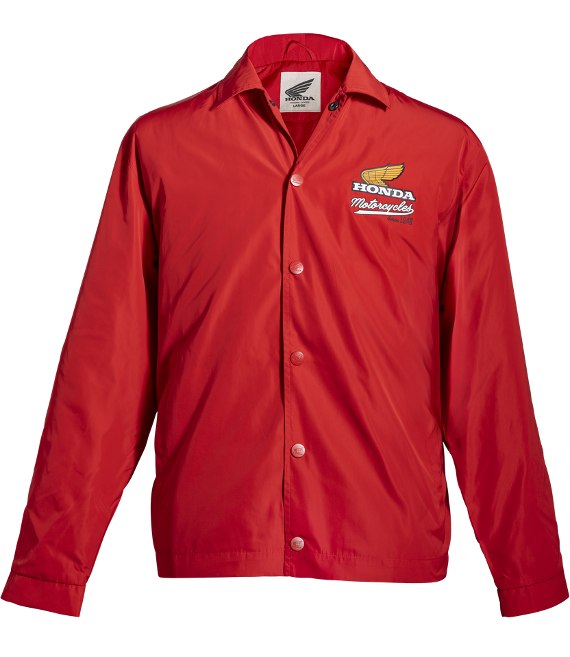 Veste rouge coach Elsinore 