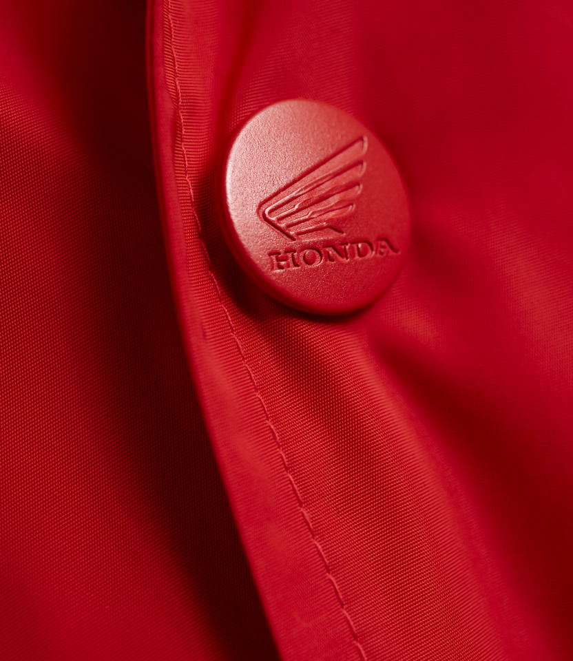 Veste rouge coach Elsinore 