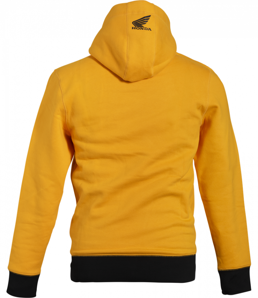 Sweat à capuche Monkey jaune