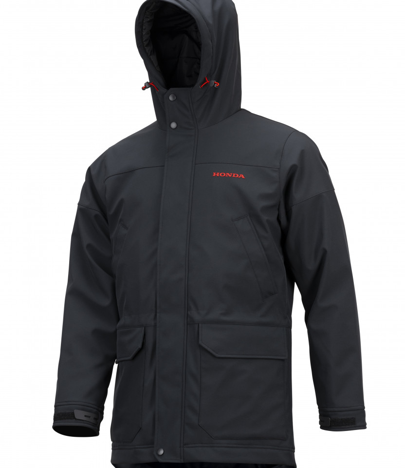 Parka noire paddock Honda