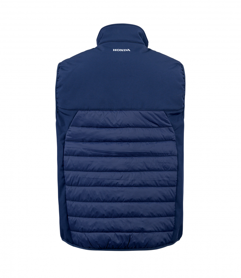 Bodywarmer bleu paddock Honda