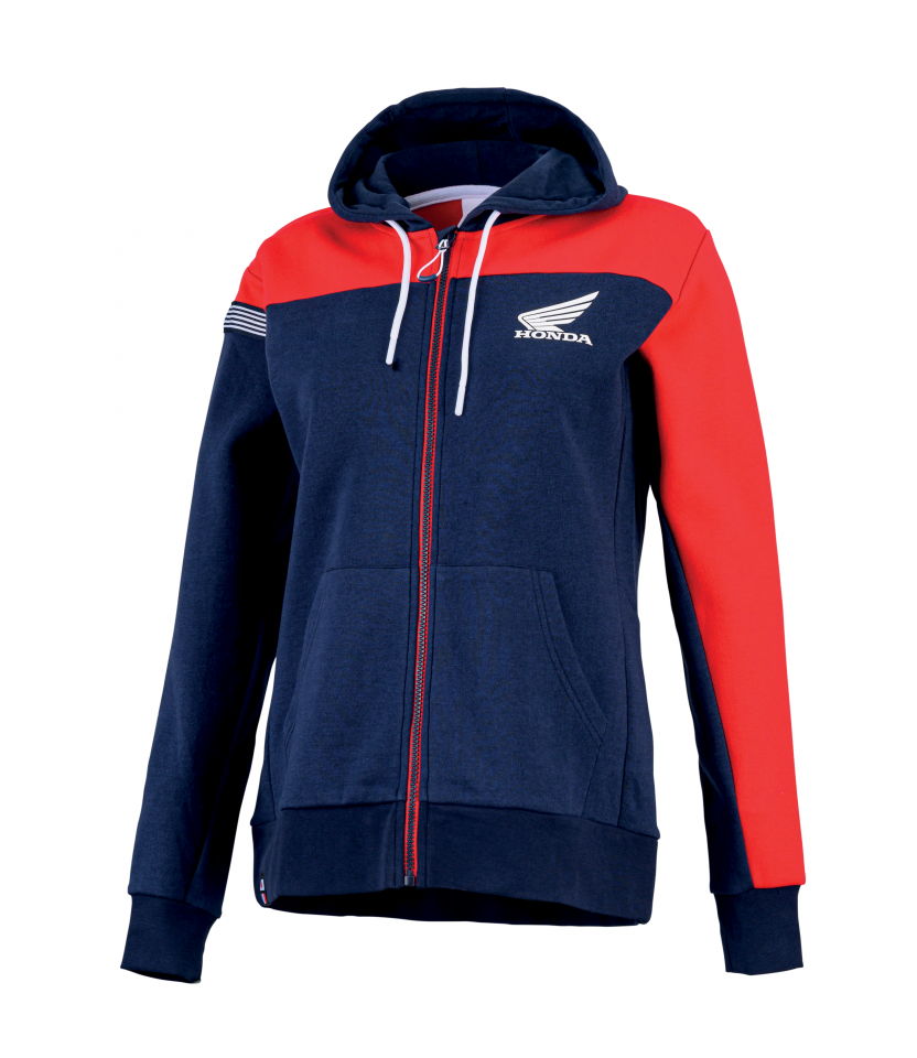 Sweat Racing femme bleu