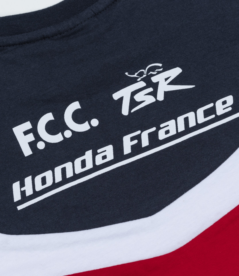 T-shirt Enfant racing tricolore F.C.C. TSR Honda France