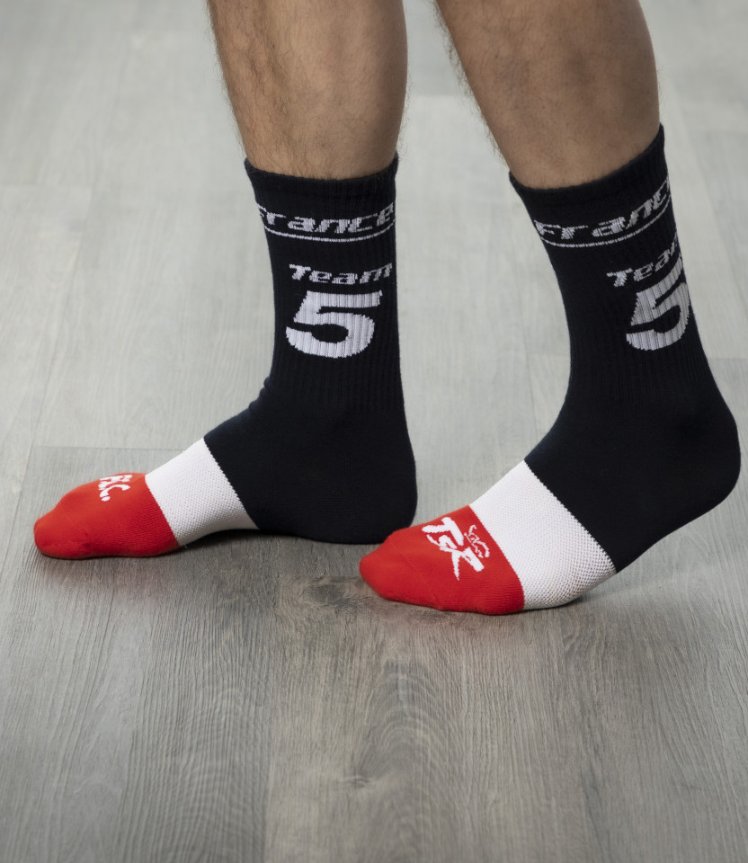 Chaussettes racing tricolore F.C.C. TSR Honda France