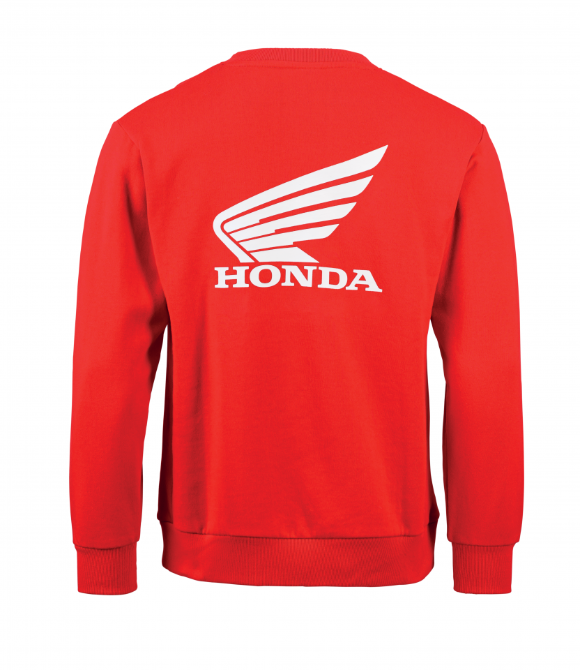 Sweat Core Rouge aile Honda