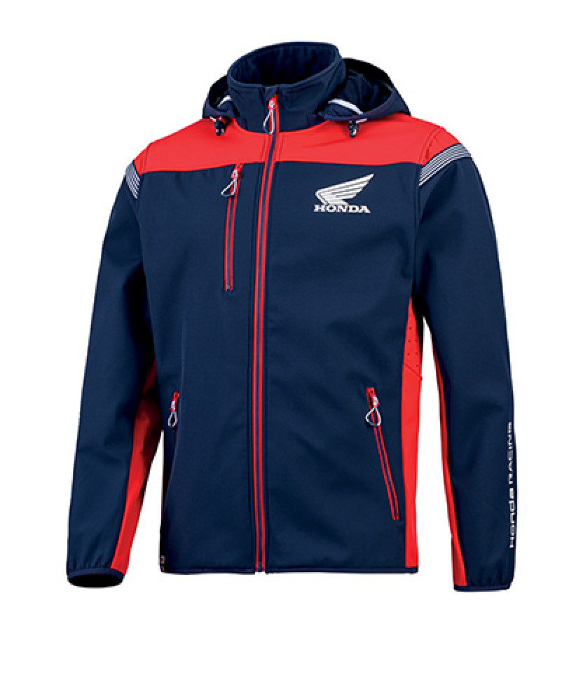 Veste Softshell Racing Rouge et Bordeaux