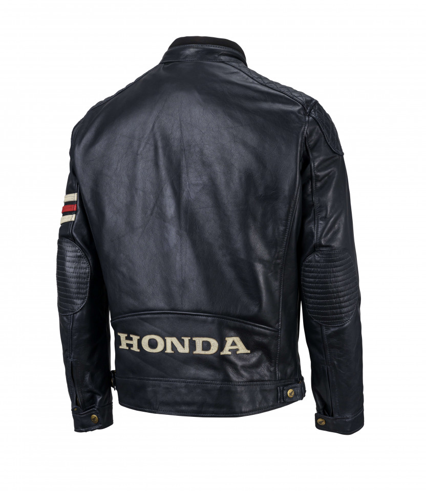 Blouson Cuir Maine Noir Collections de vetements Honda F.C.C. TSR Honda France Collection Vintage kenny Racing Honda E Shop Accessoires et vetements Homme Femme Enfant Boutique en ligne Honda moto