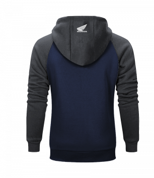 Sweat à capuche bleu making legend Honda